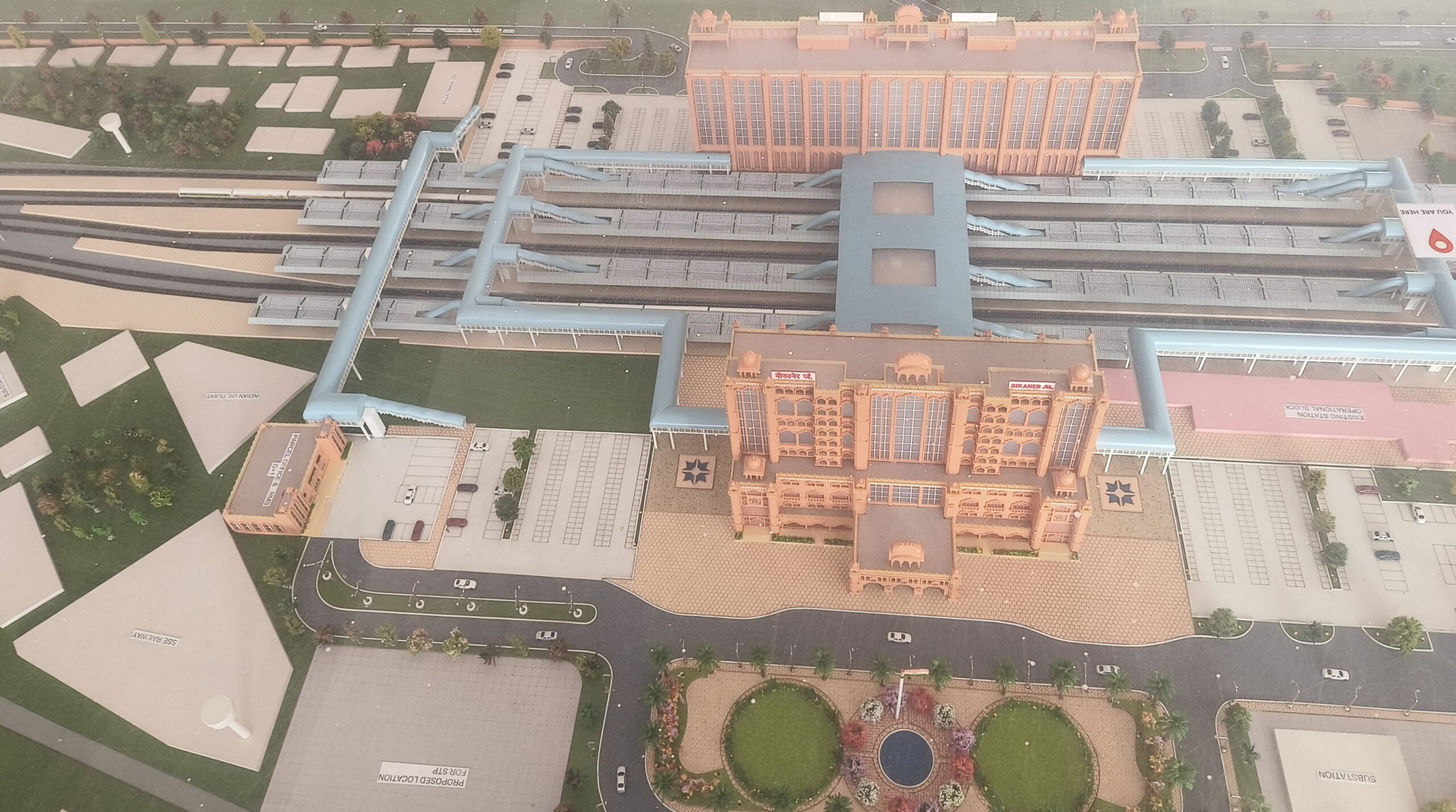 बीकानेर रेलवे स्टेशन का नया भवन 9 नहीं  सिर्फ चार मंजिला बनेगा 